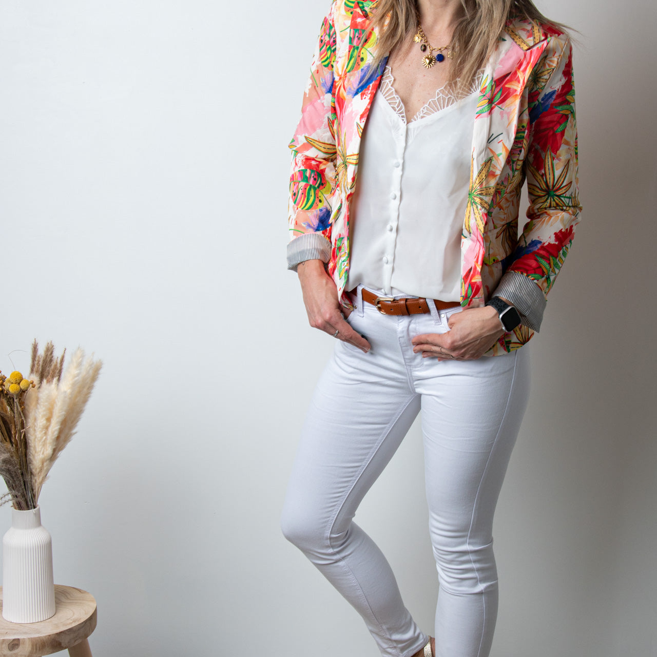 Blazer tropical femme la boutique de lydie