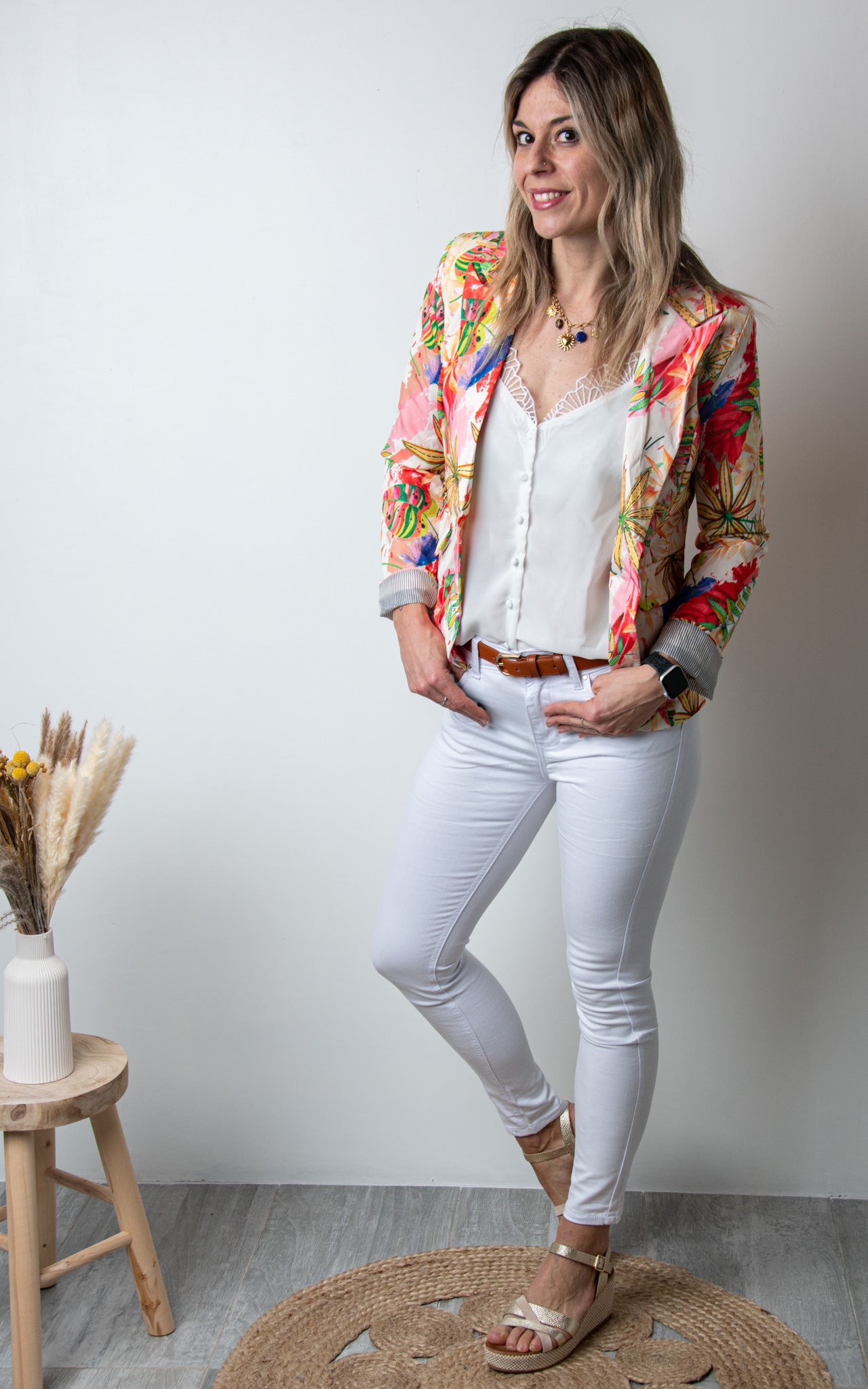 Blazer tropical femme la boutique de lydie