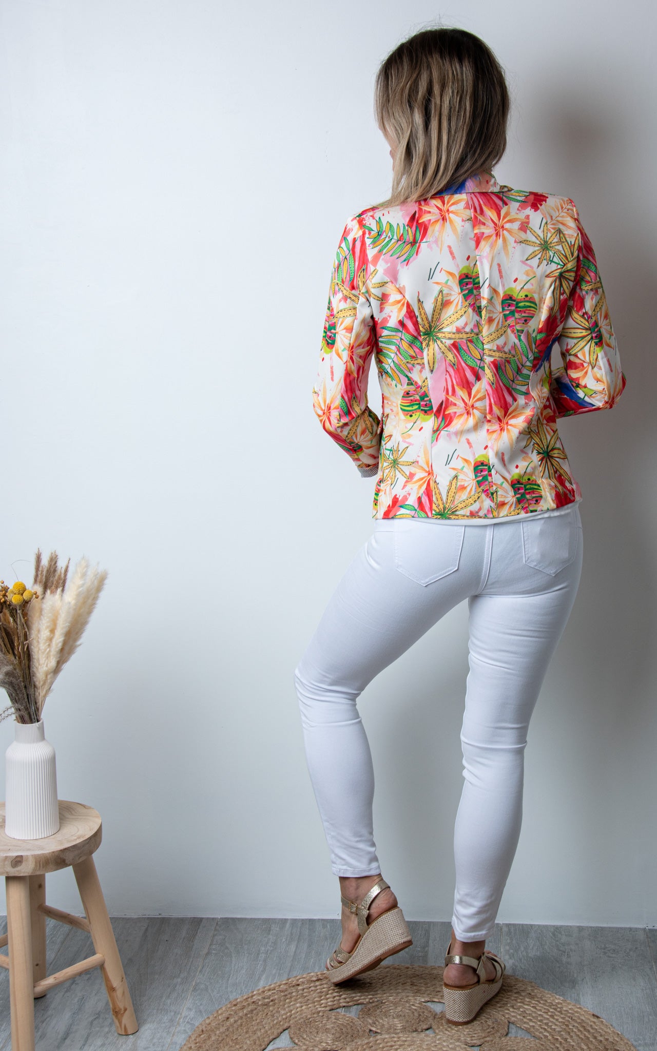 Blazer tropical femme