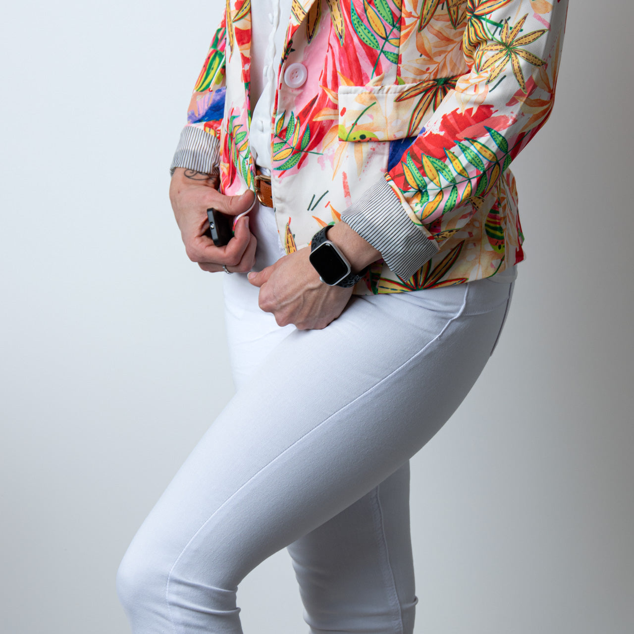 Blazer tropical femme