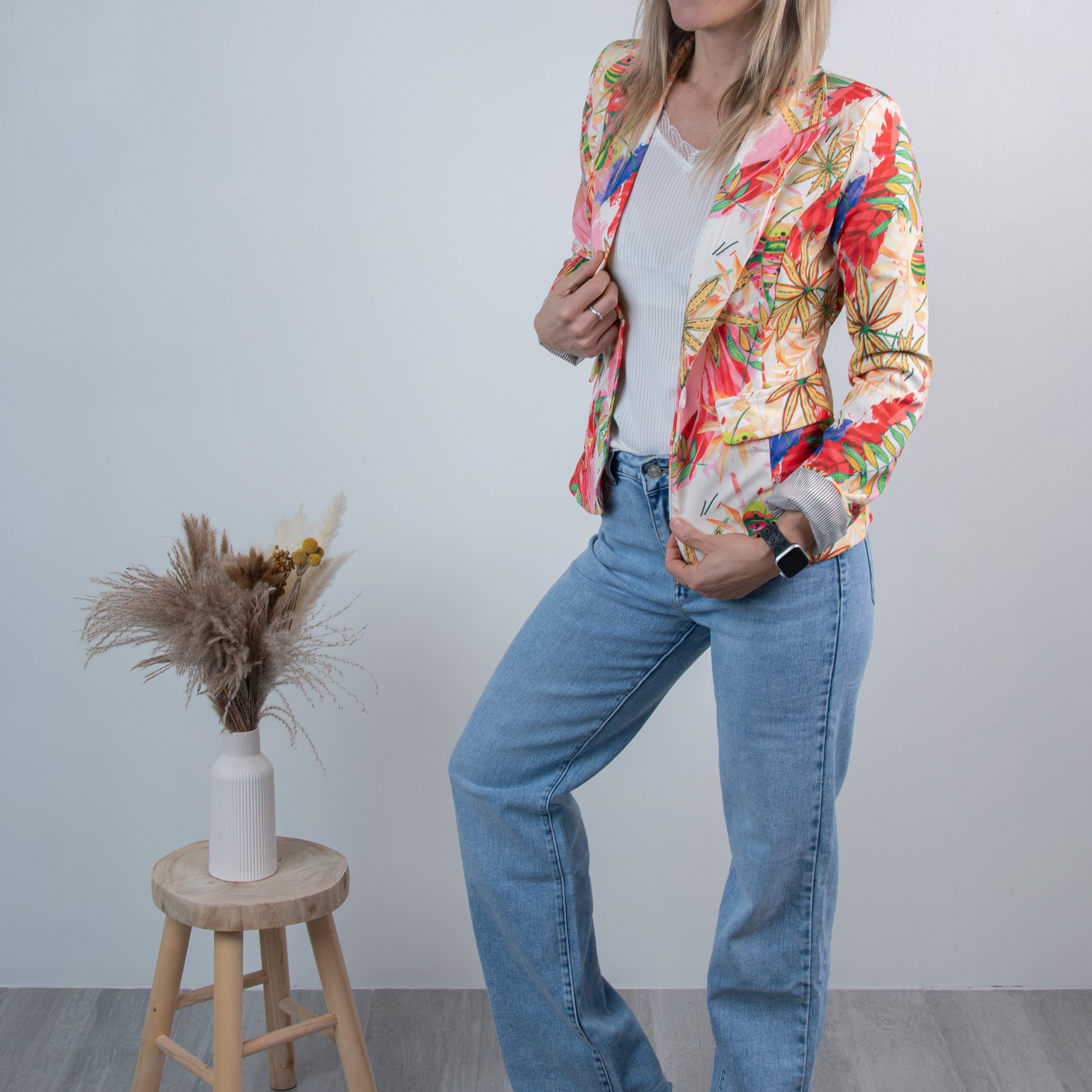 Blazer tropical femme
