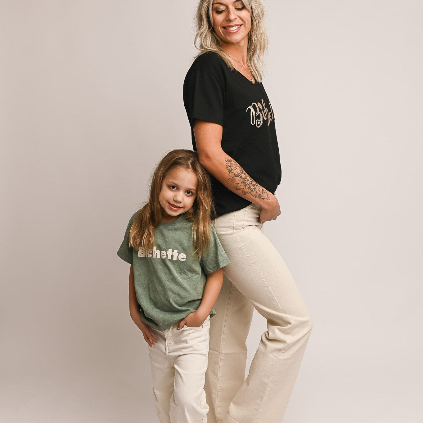 T-shirt kaki effet délavé,