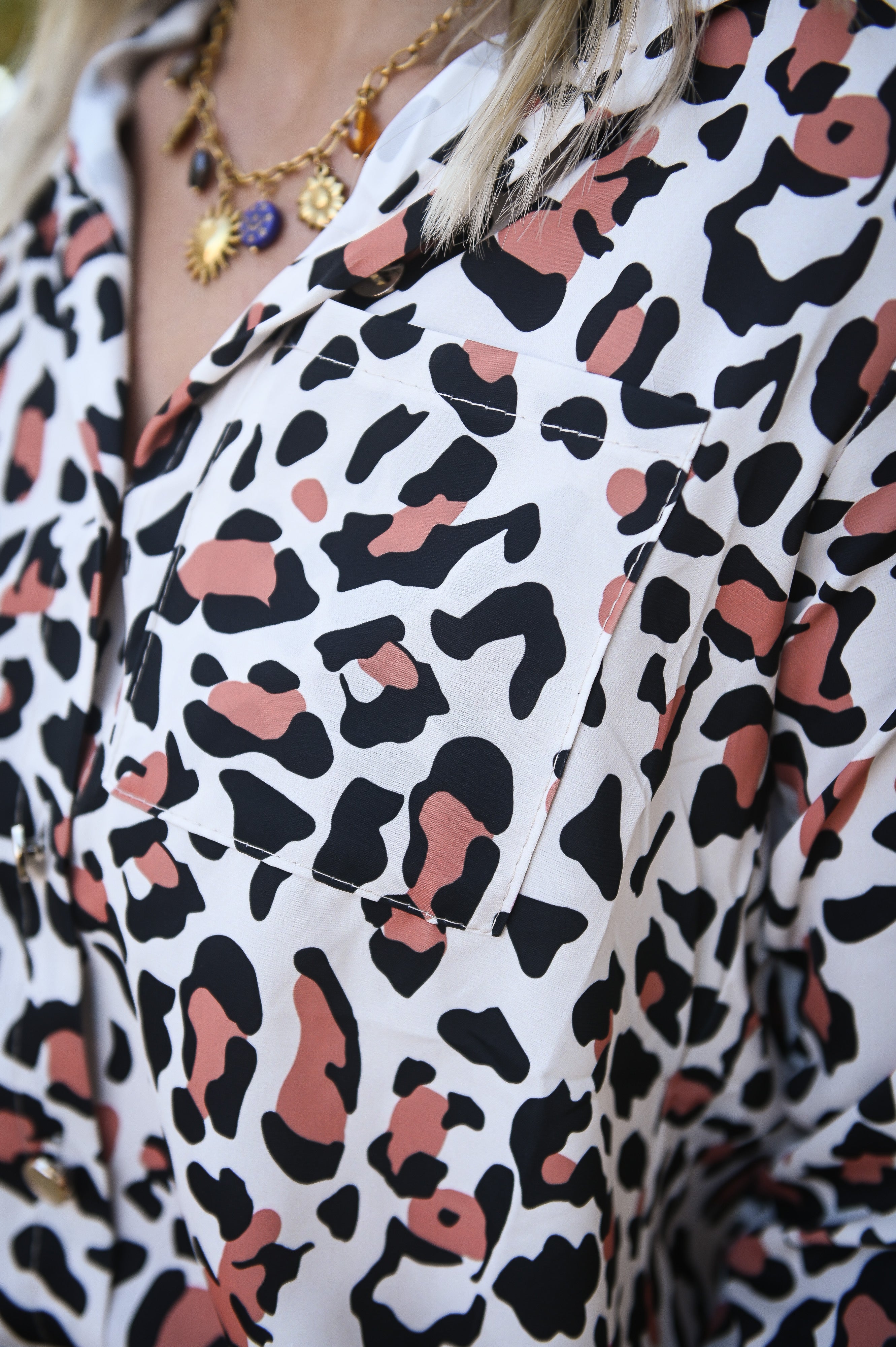 Chemise fluide motif léopard la boutique de lydie