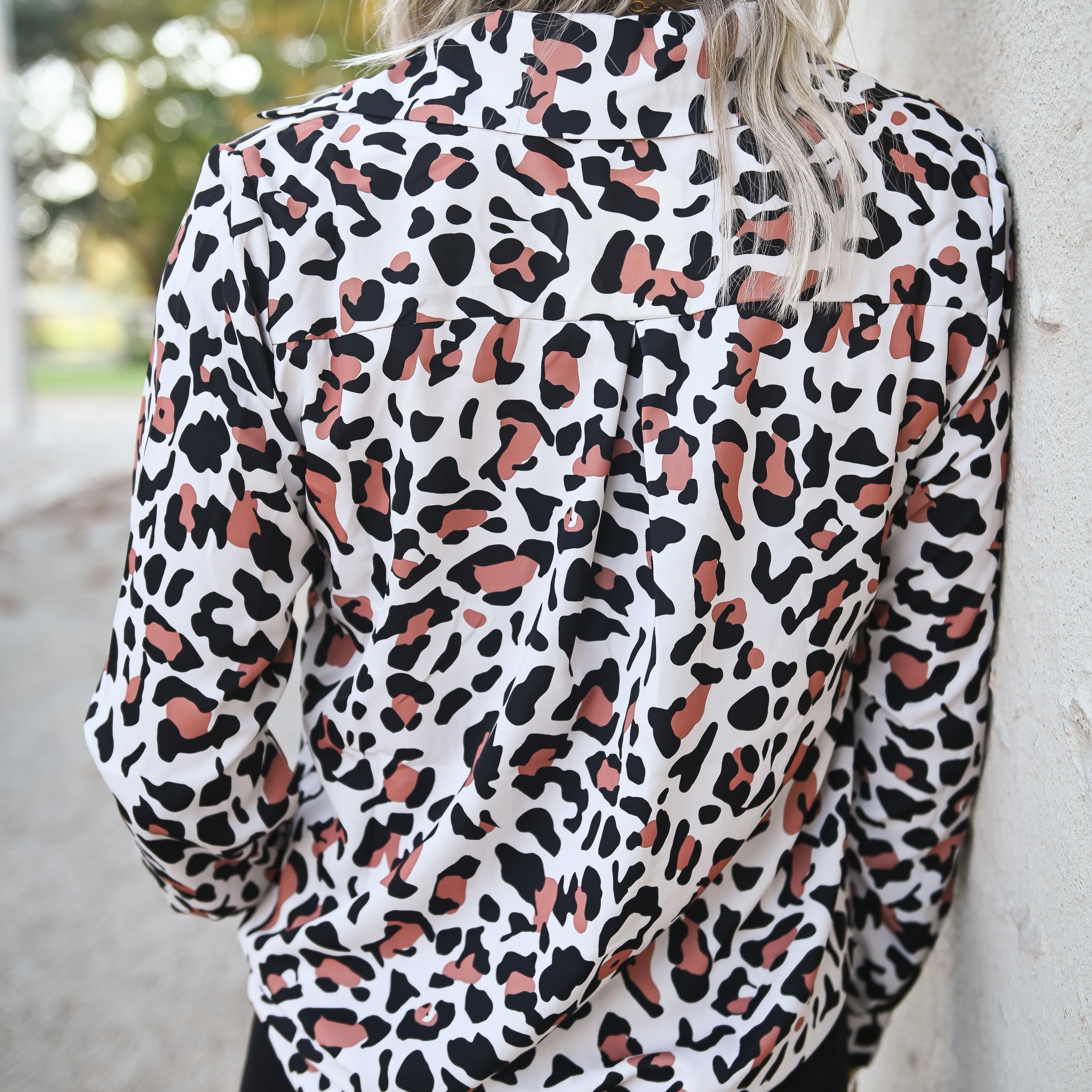 Chemise fluide motif léopard la boutique de lydie