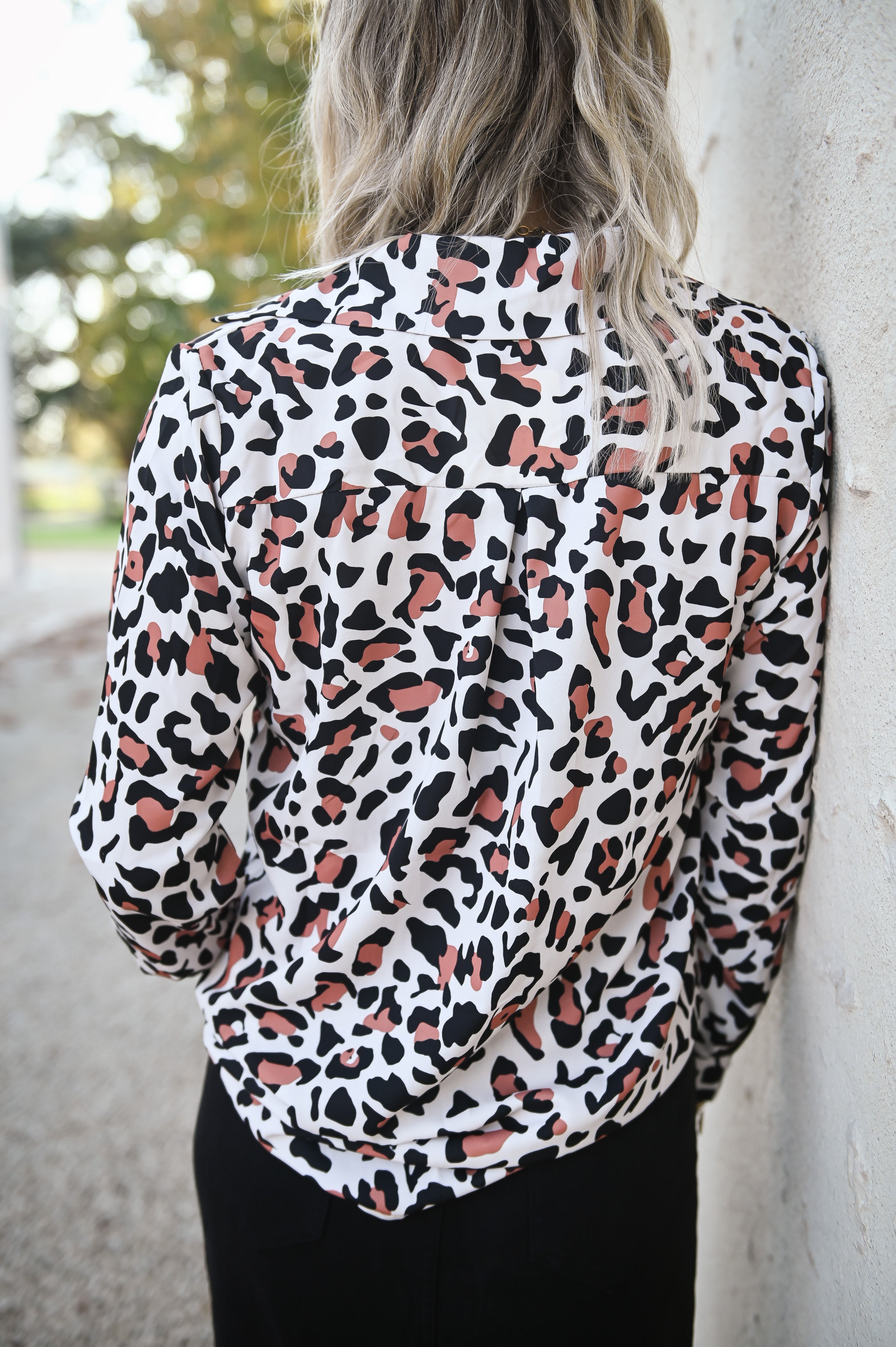 Chemise fluide motif léopard la boutique de lydie