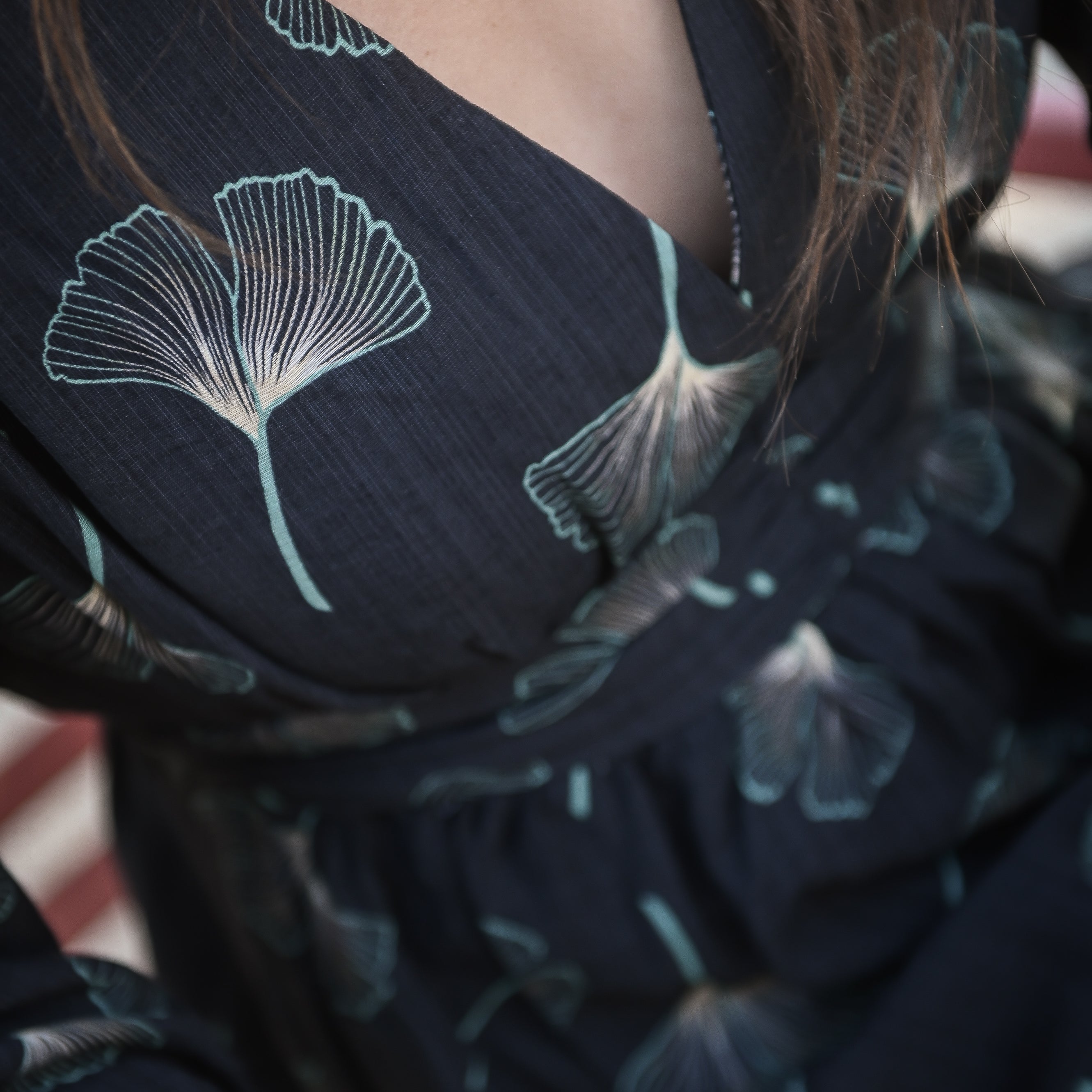 Robe manches longues gris foncé LA Boutique de lydie