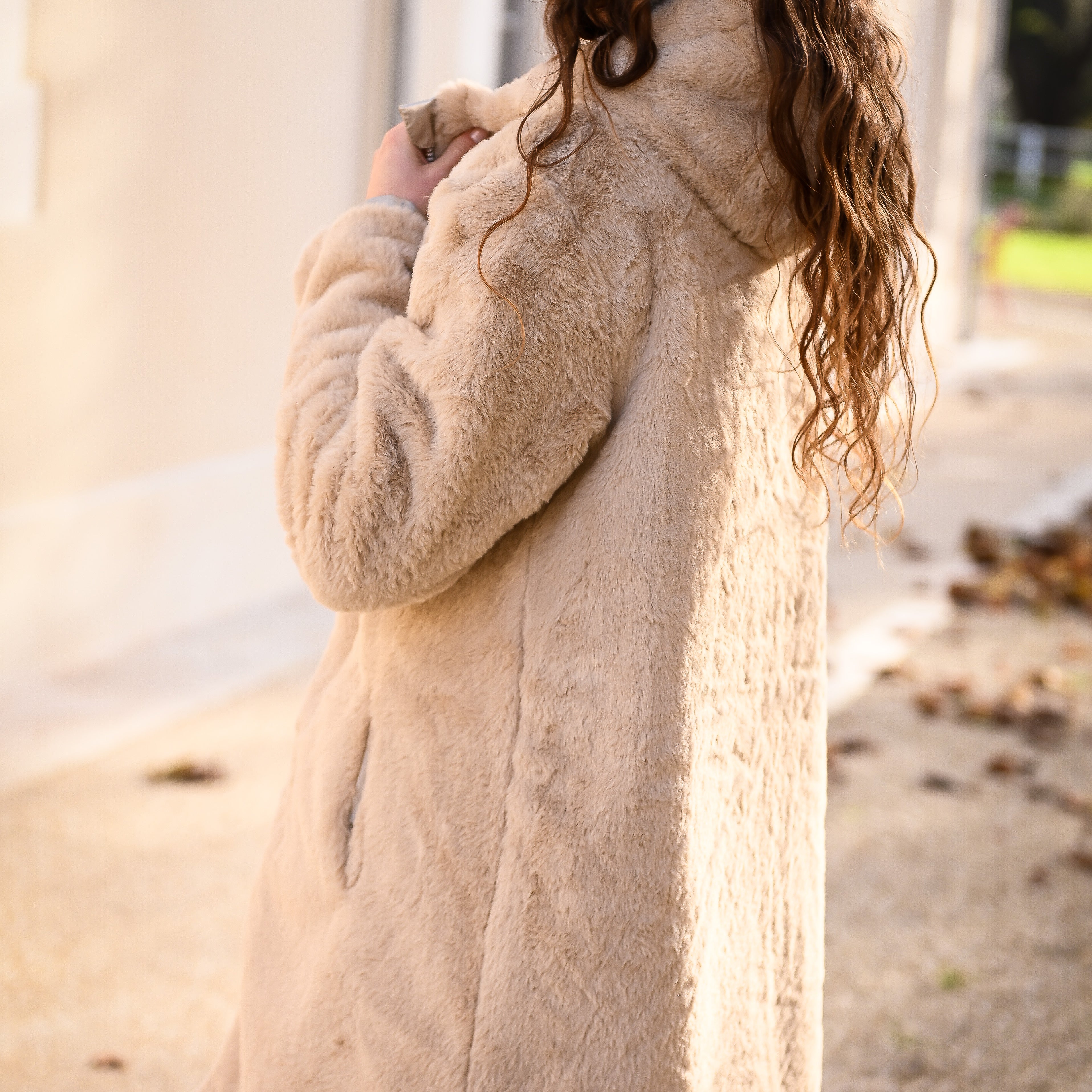 parka or reversible femme mi long la boutique de lydie