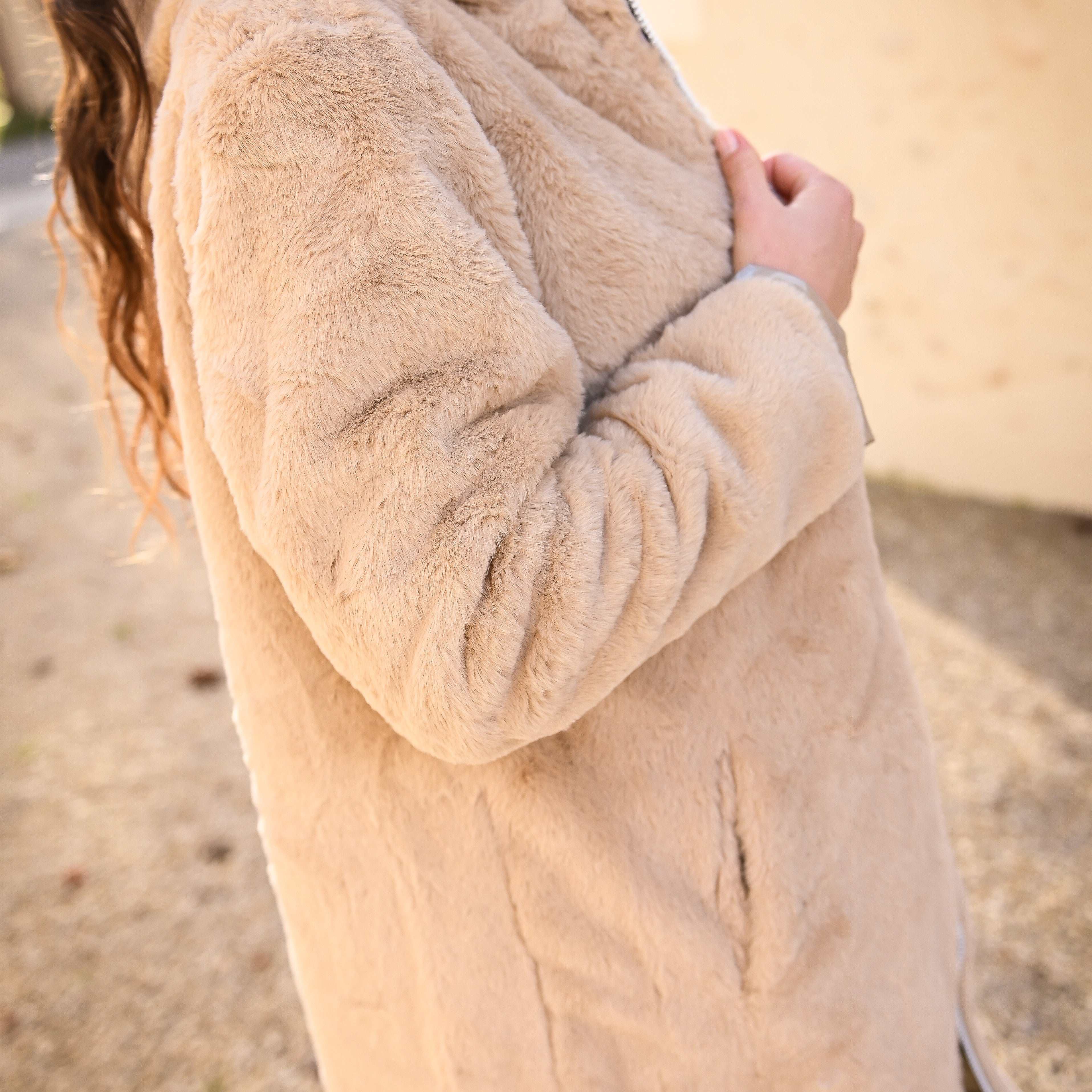 parka or reversible femme mi long la boutique de lydie