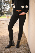 skinny noir femme la boutique de lydie