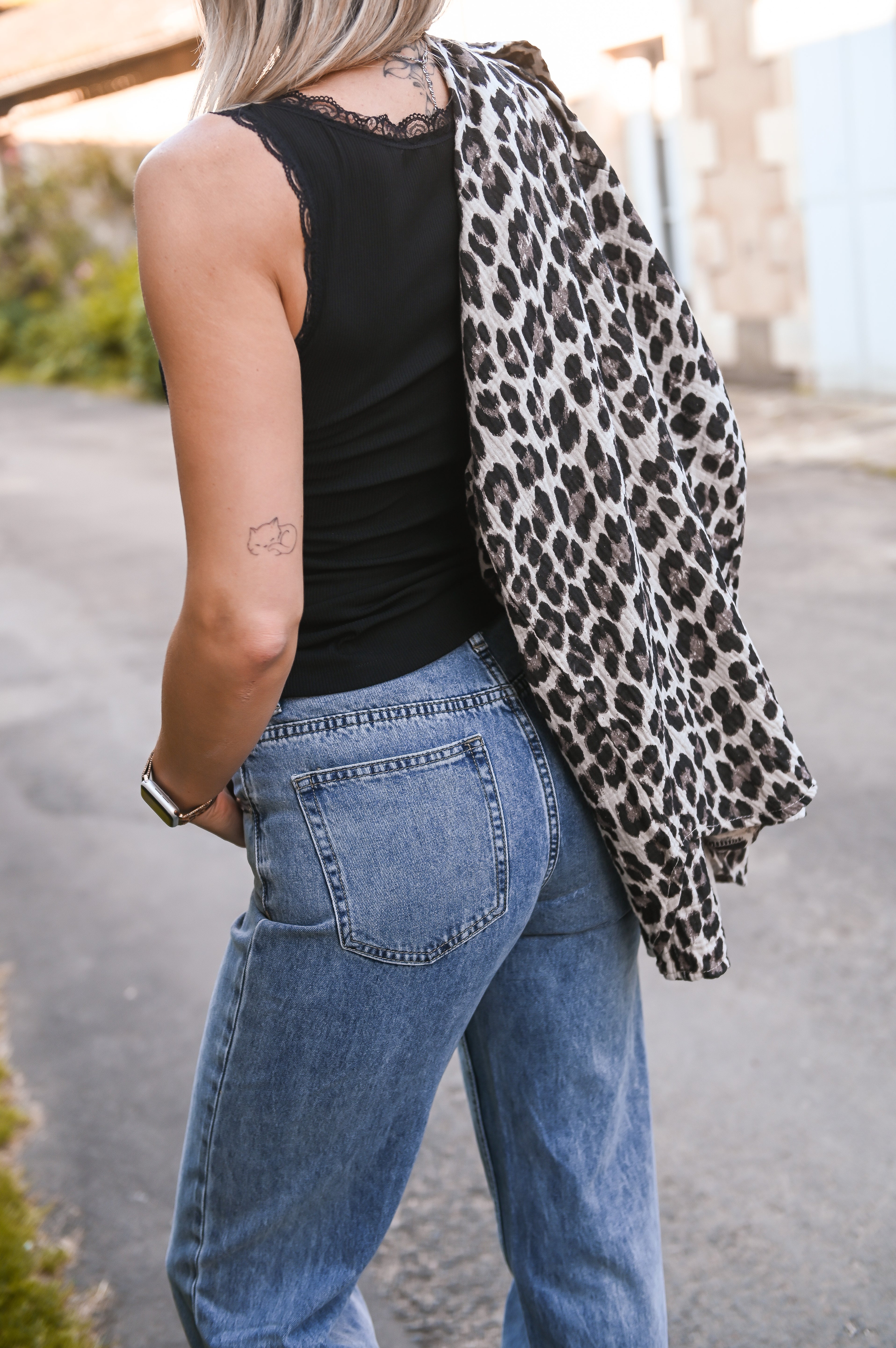 wide leg bleu foncé femme