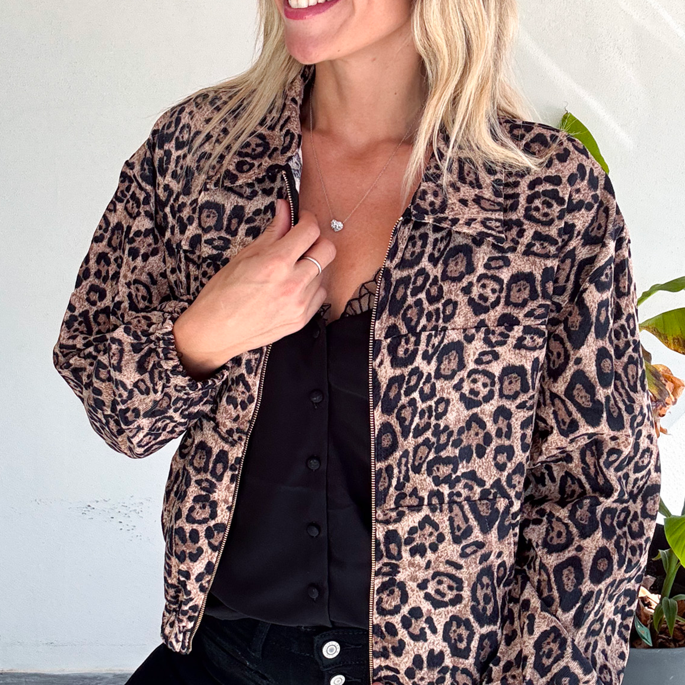 Bombers velours léopard la boutique de lydie