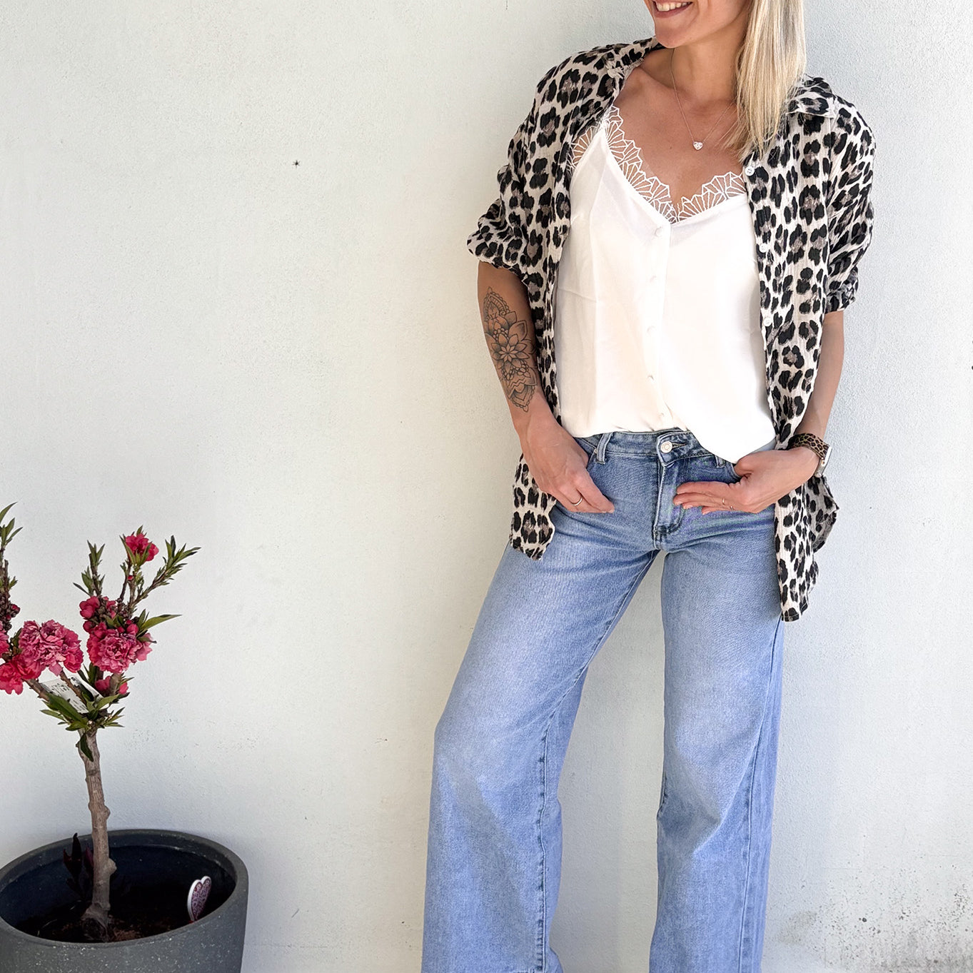 Jean Wide leg bleu clair femme la boutique de lydie