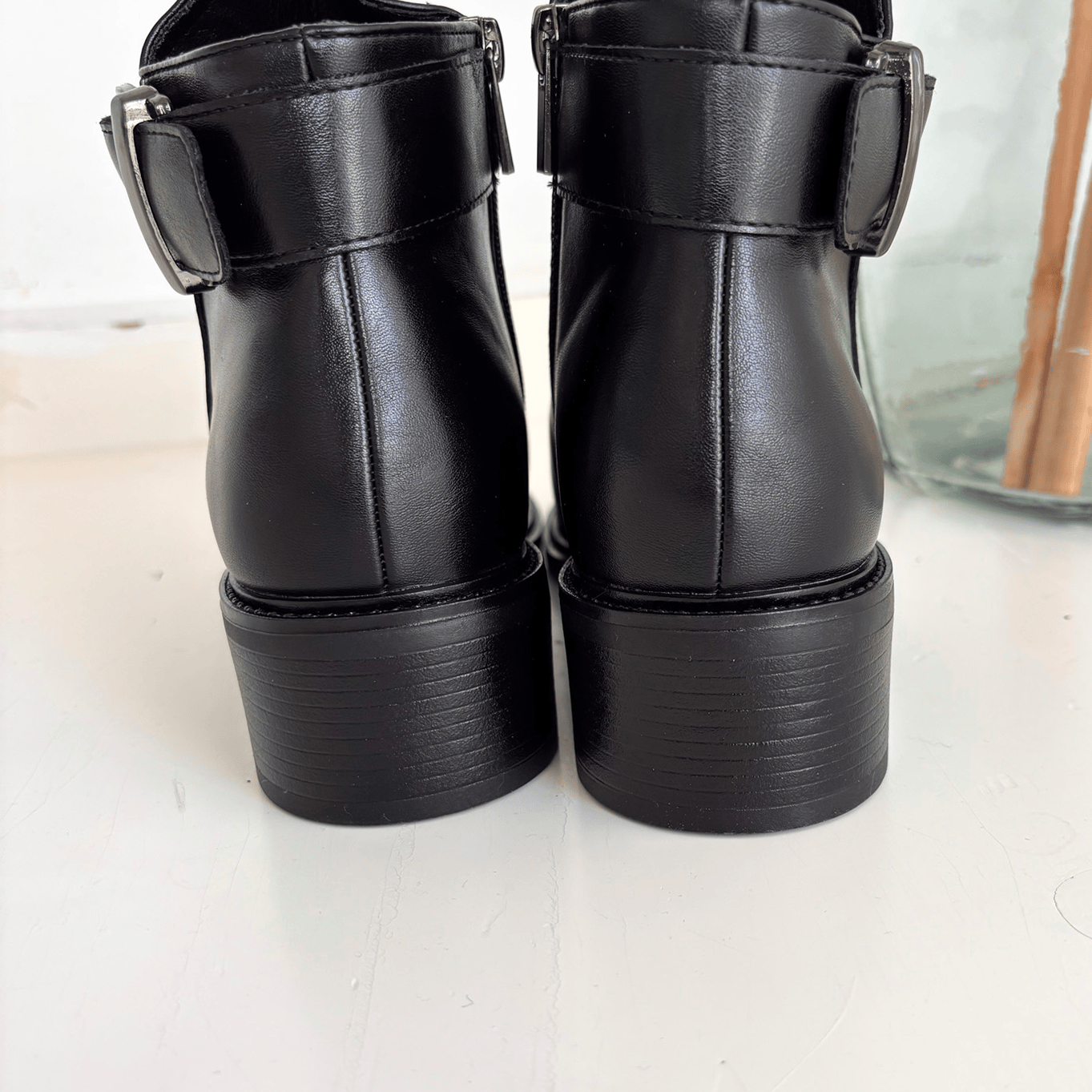 Bottines chelsea femme noires