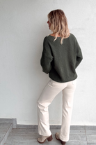 Le Gilet "Cocon" Baby Alpaga - Kaki