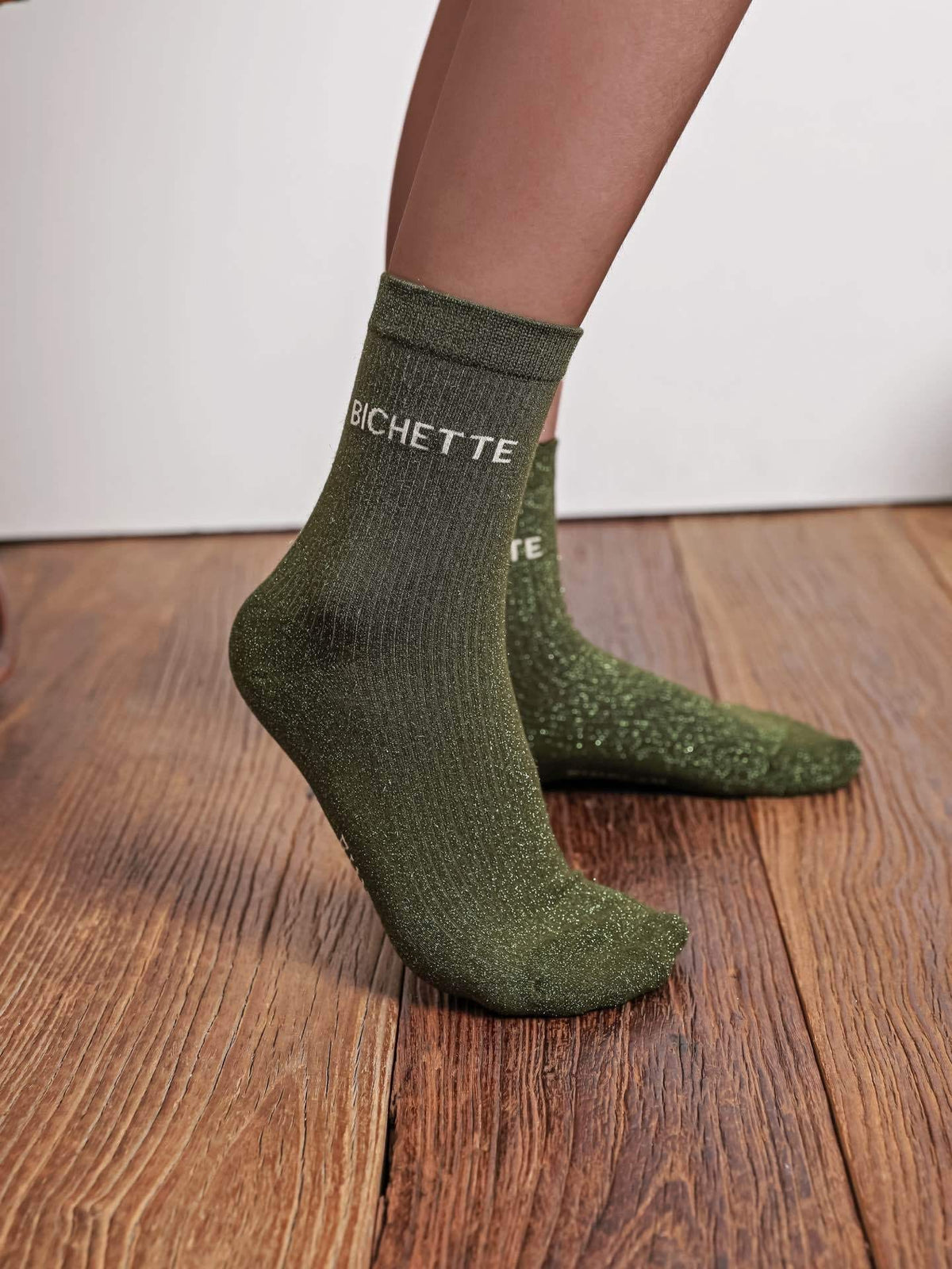 Chaussettes paillettes "Bichette"