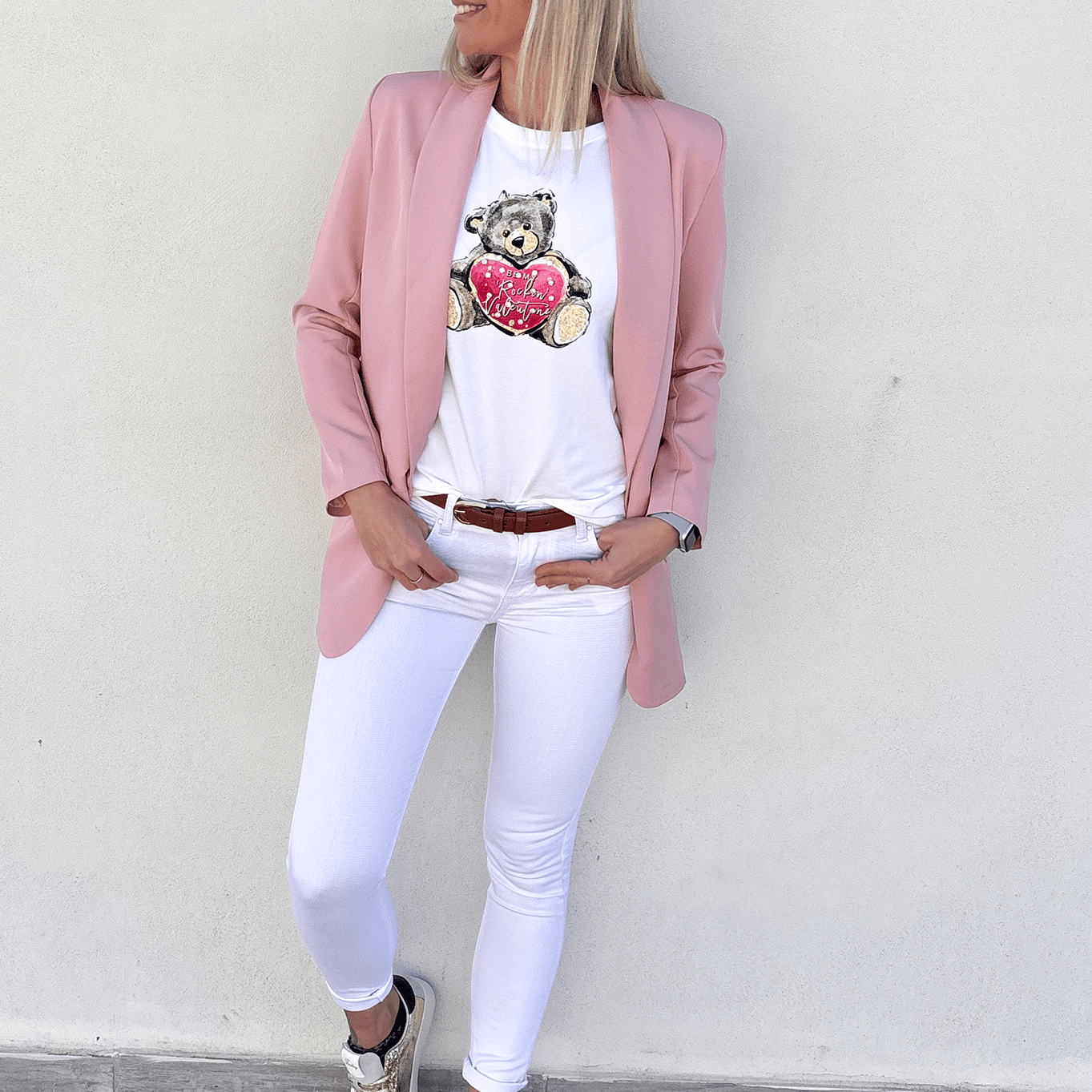 Skinny blanc - La Boutique de Lydie