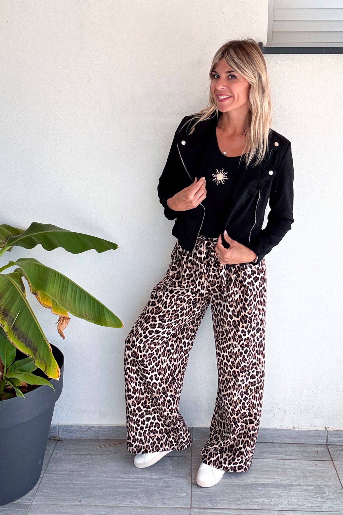 Perfecto en Suédine noir la boutique de lydie