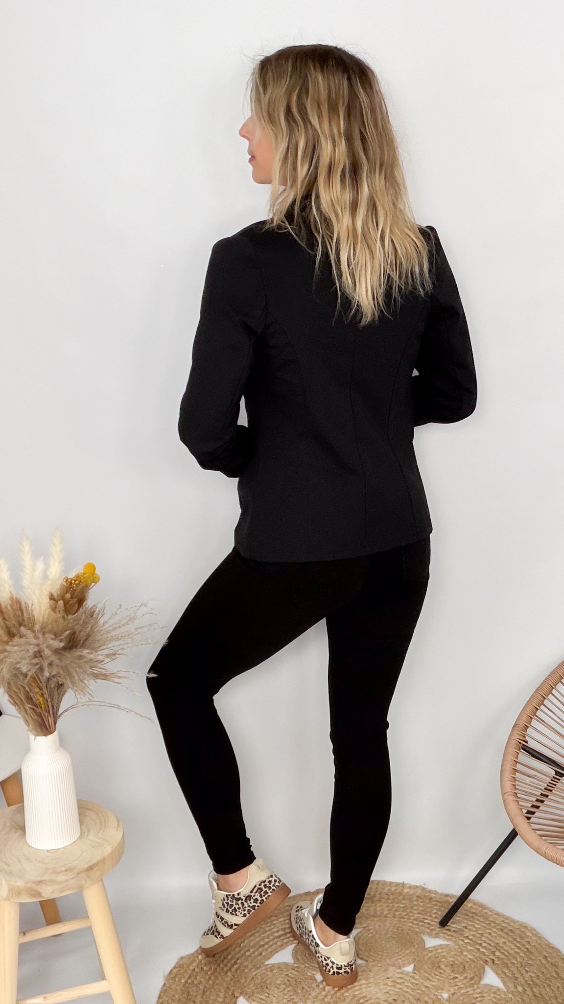 Blazer Noir femme