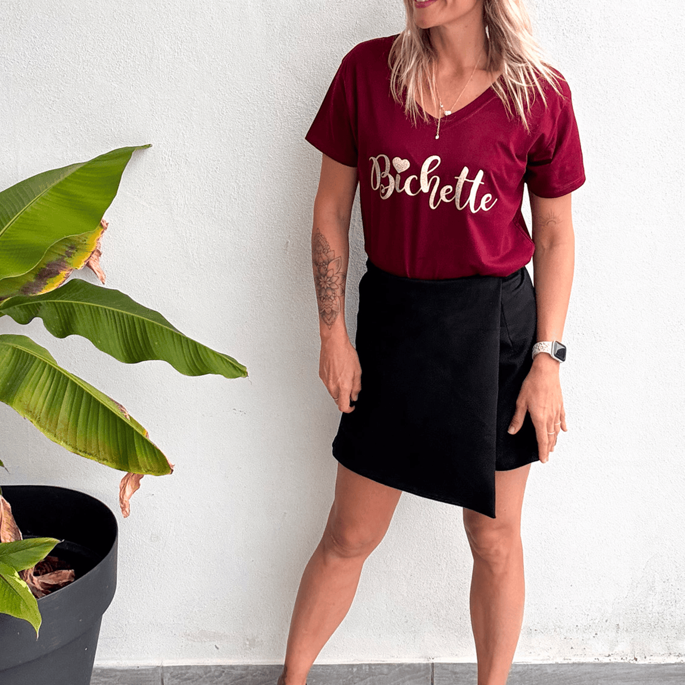 Jupe short noir la boutique de lydie