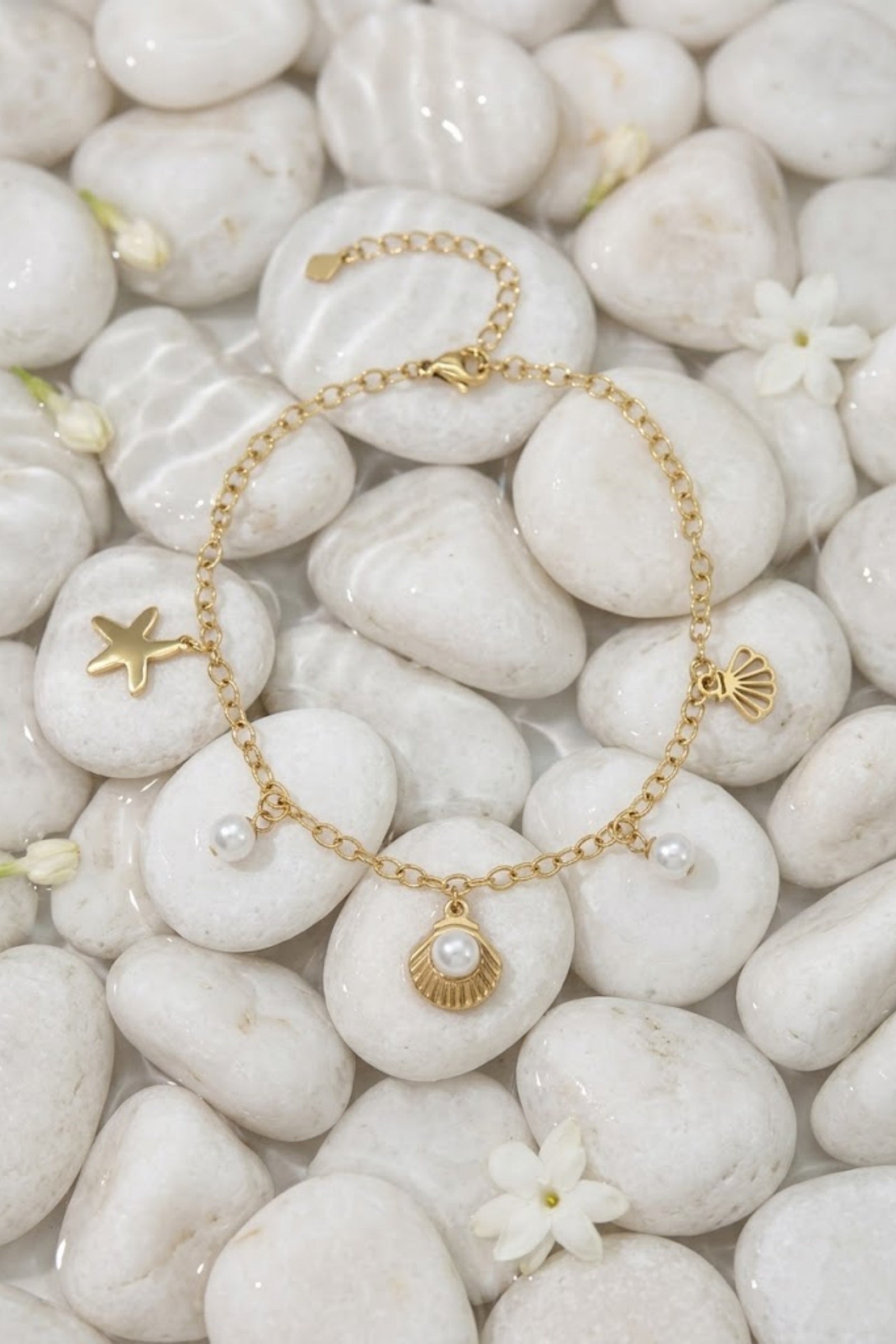 Chaine de cheville charms