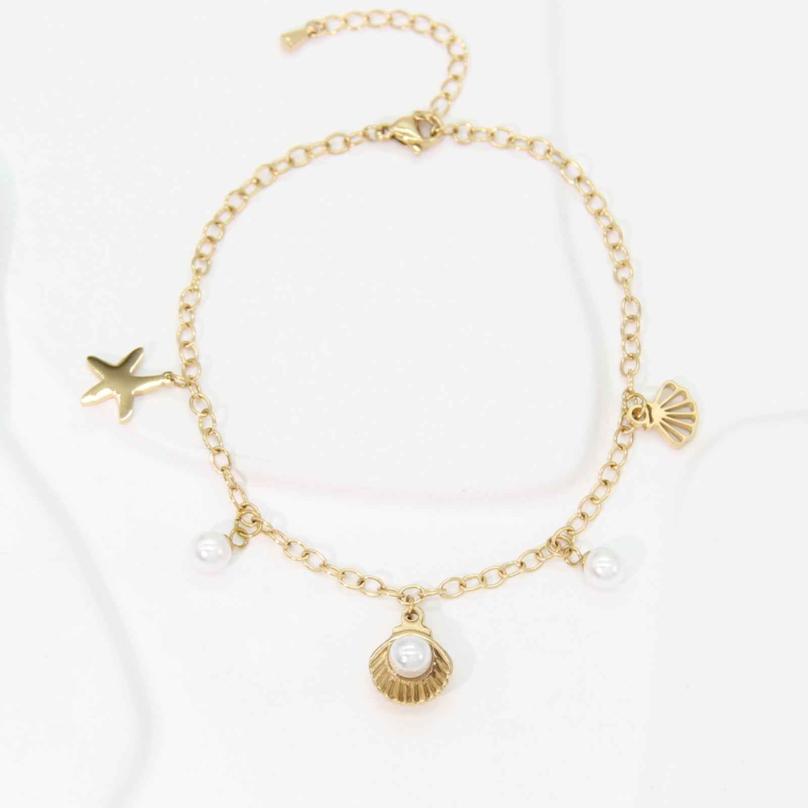 Chaine de cheville charms