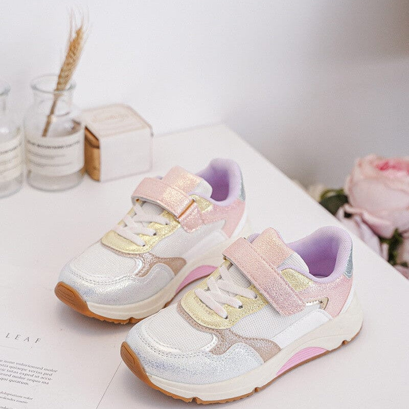 Baskets coloré brillante