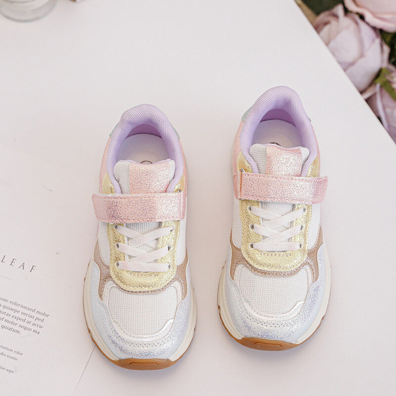 Baskets coloré brillante