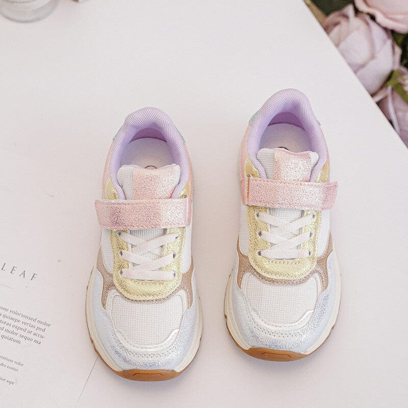 Baskets coloré brillante