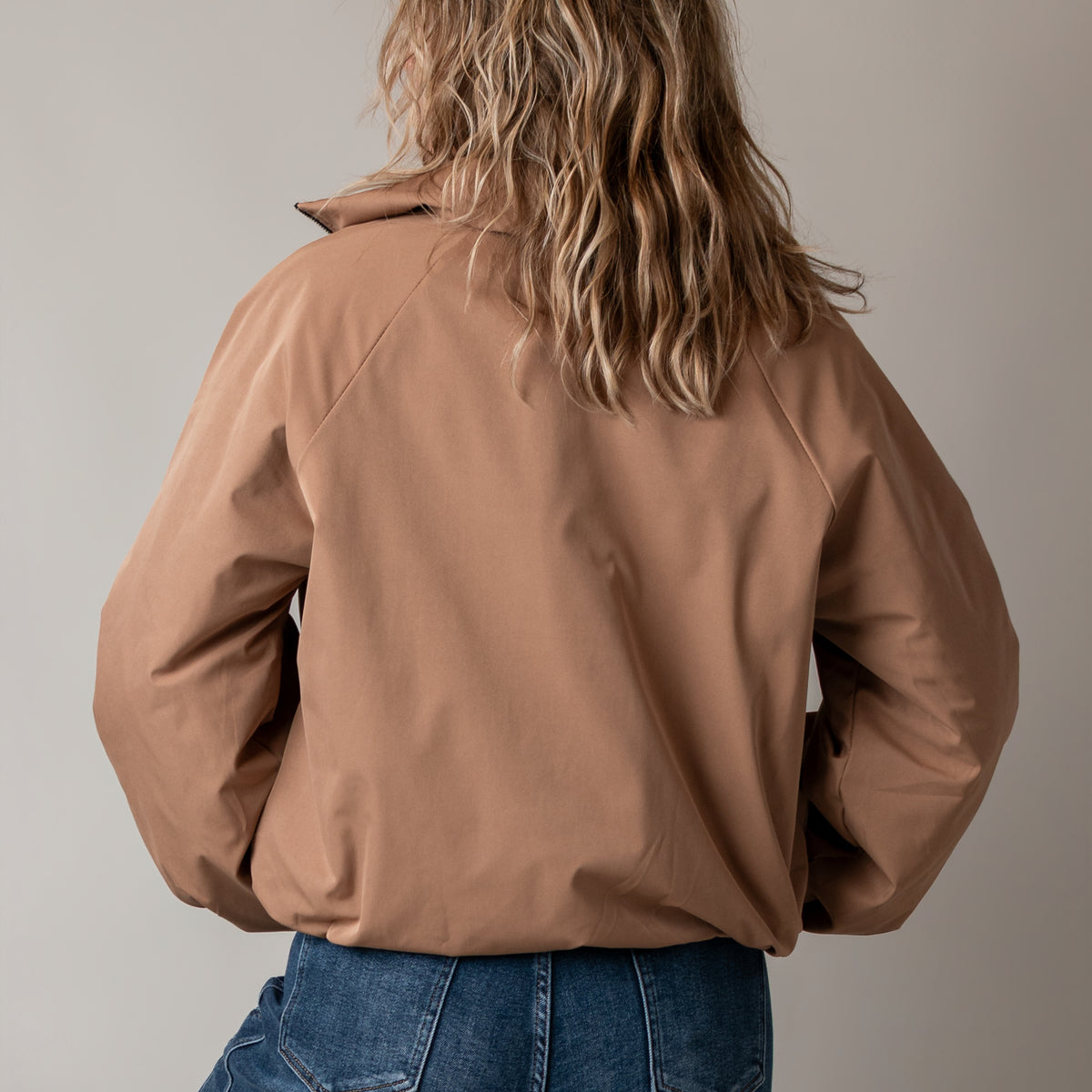 Blouson bombers court oversize Camel