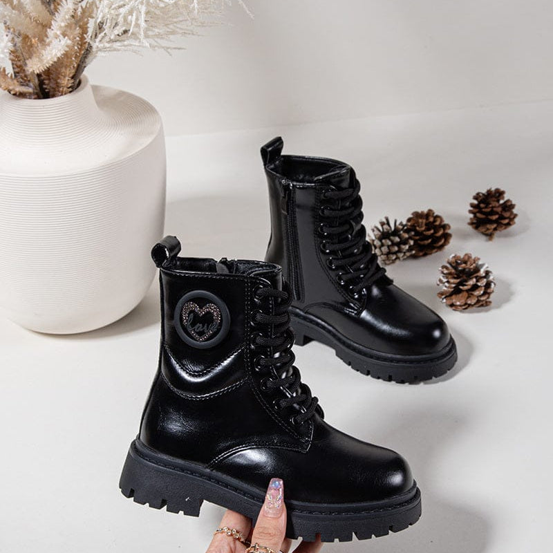 Bottine fille fourrée enfant