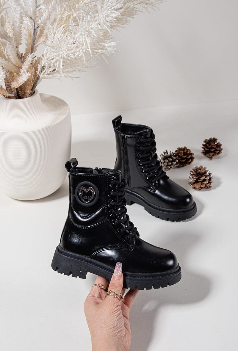 Bottine fille fourrée enfant