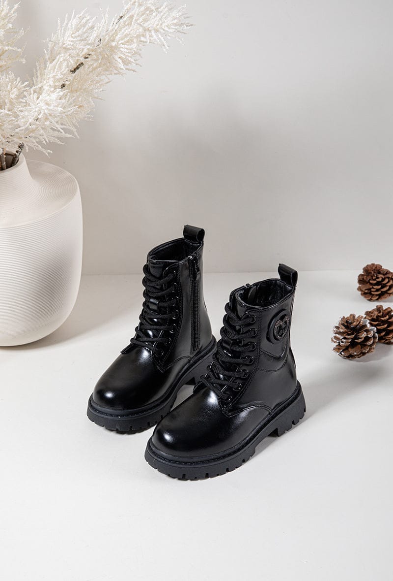 Bottine fille fourrée enfant