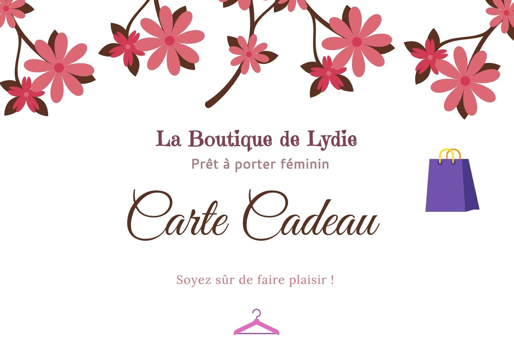 Carte-cadeau La Boutique de Lydie - La Boutique de Lydie 30,00 €