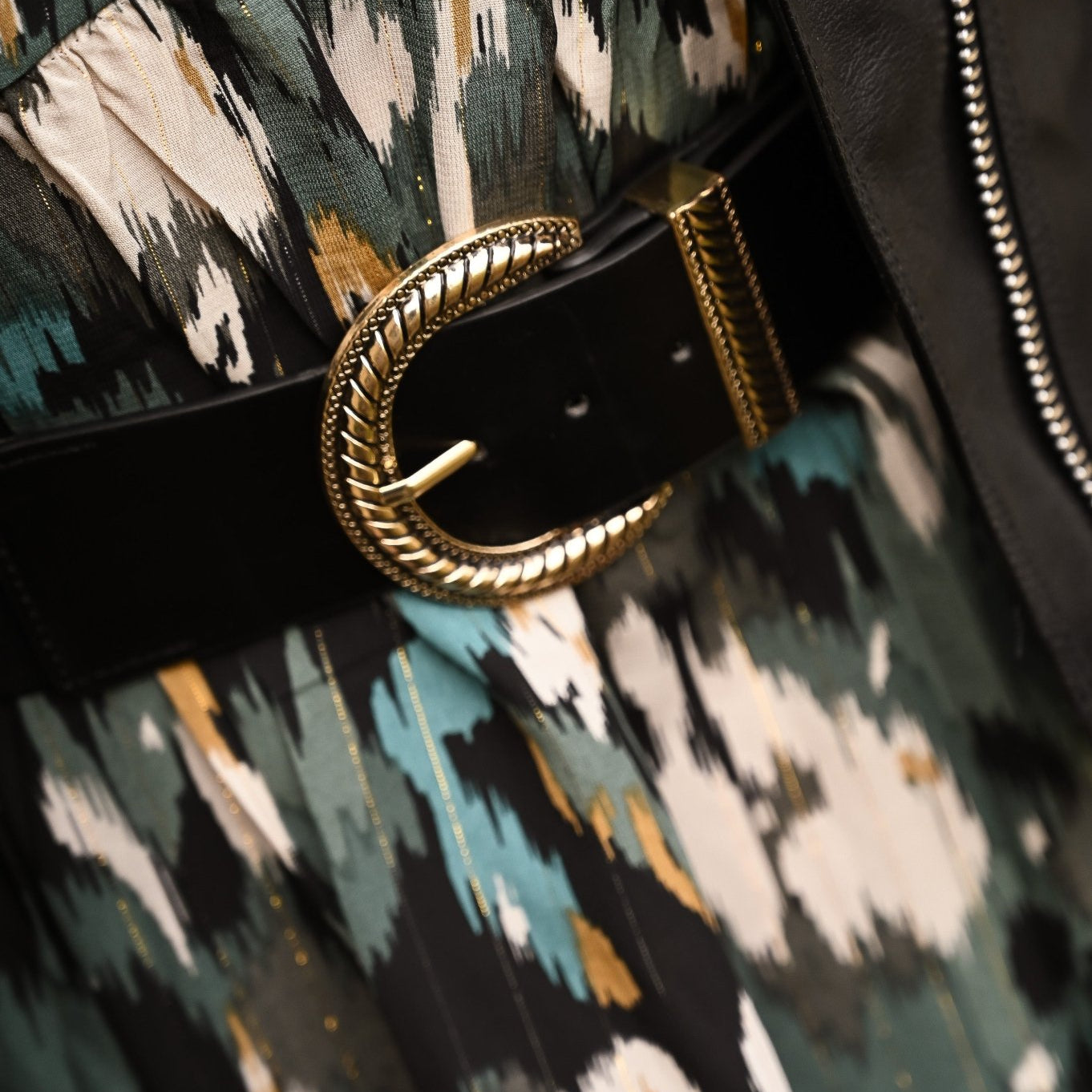 Ceinture élastique Maggie noire - La Boutique de Lydie Taille Unique