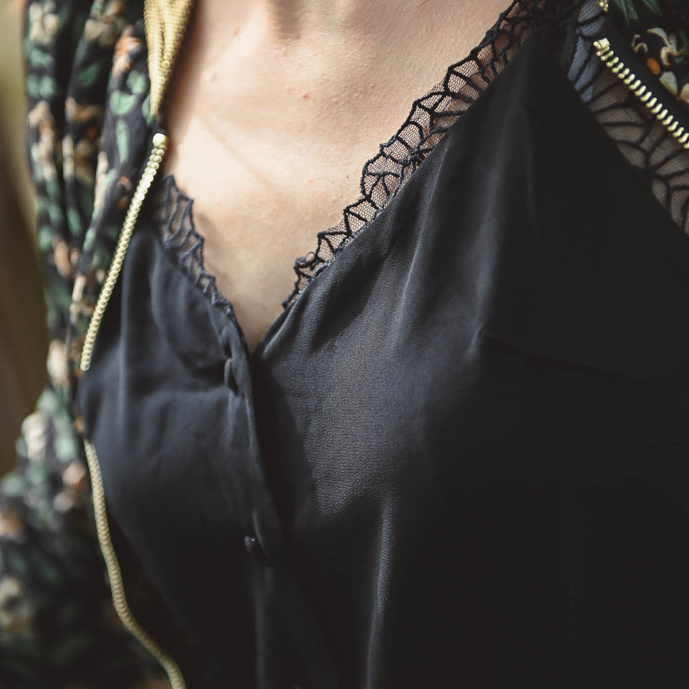 Débardeur Alyssa noir - La Boutique de Lydie S