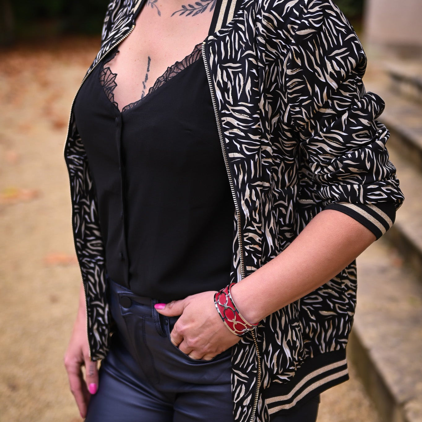 Débardeur Alyssa noir - La Boutique de Lydie S