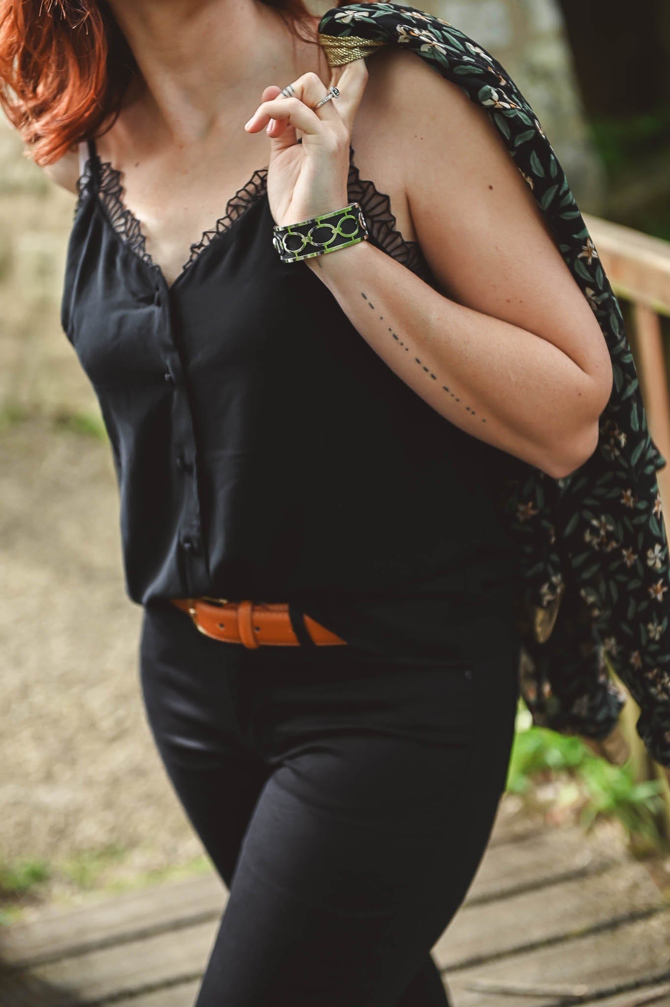 Débardeur Alyssa noir - La Boutique de Lydie S