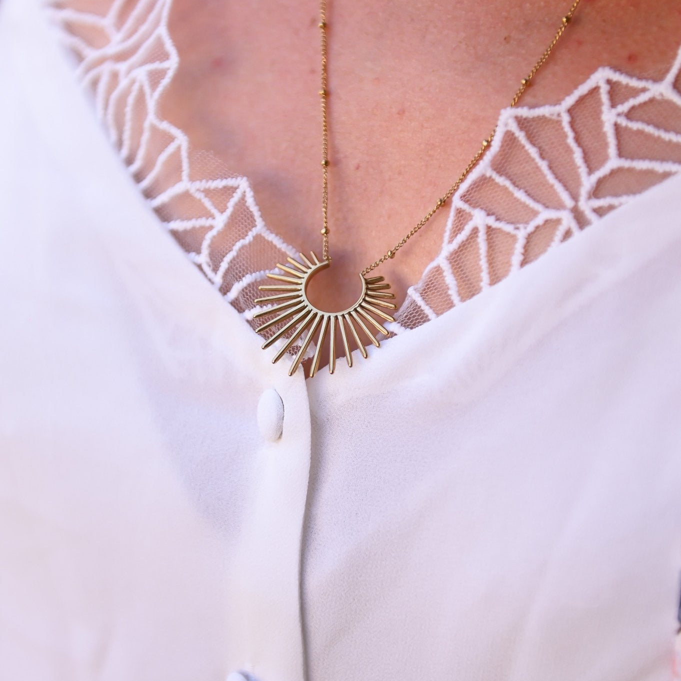 Débardeur blanc Alyssa - La Boutique de Lydie S