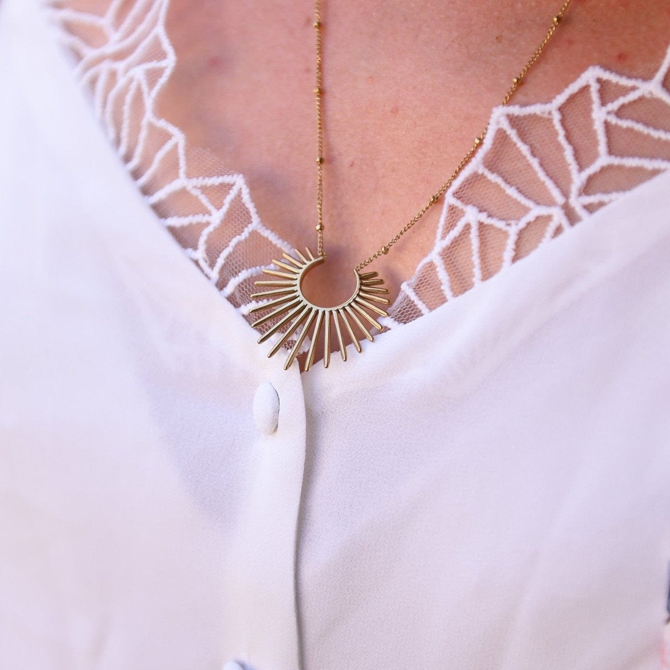 Débardeur blanc Alyssa - La Boutique de Lydie S