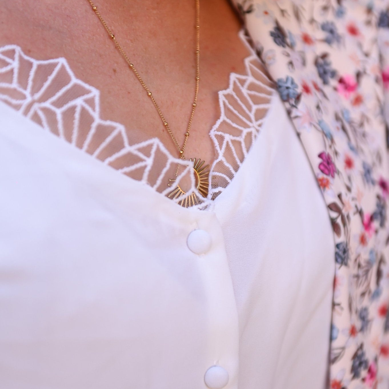 Débardeur blanc Alyssa - La Boutique de Lydie S