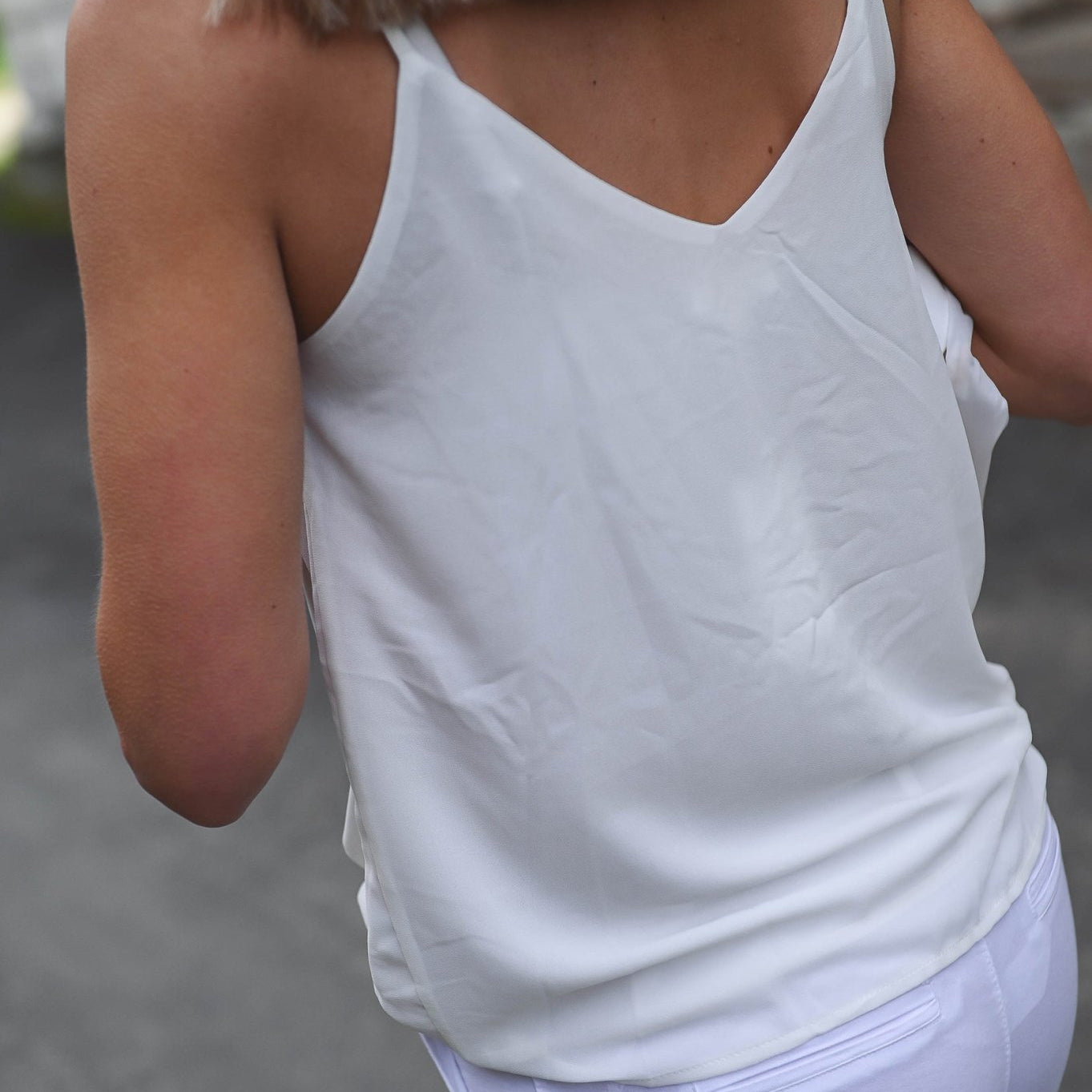 Débardeur blanc Alyssa - La Boutique de Lydie S