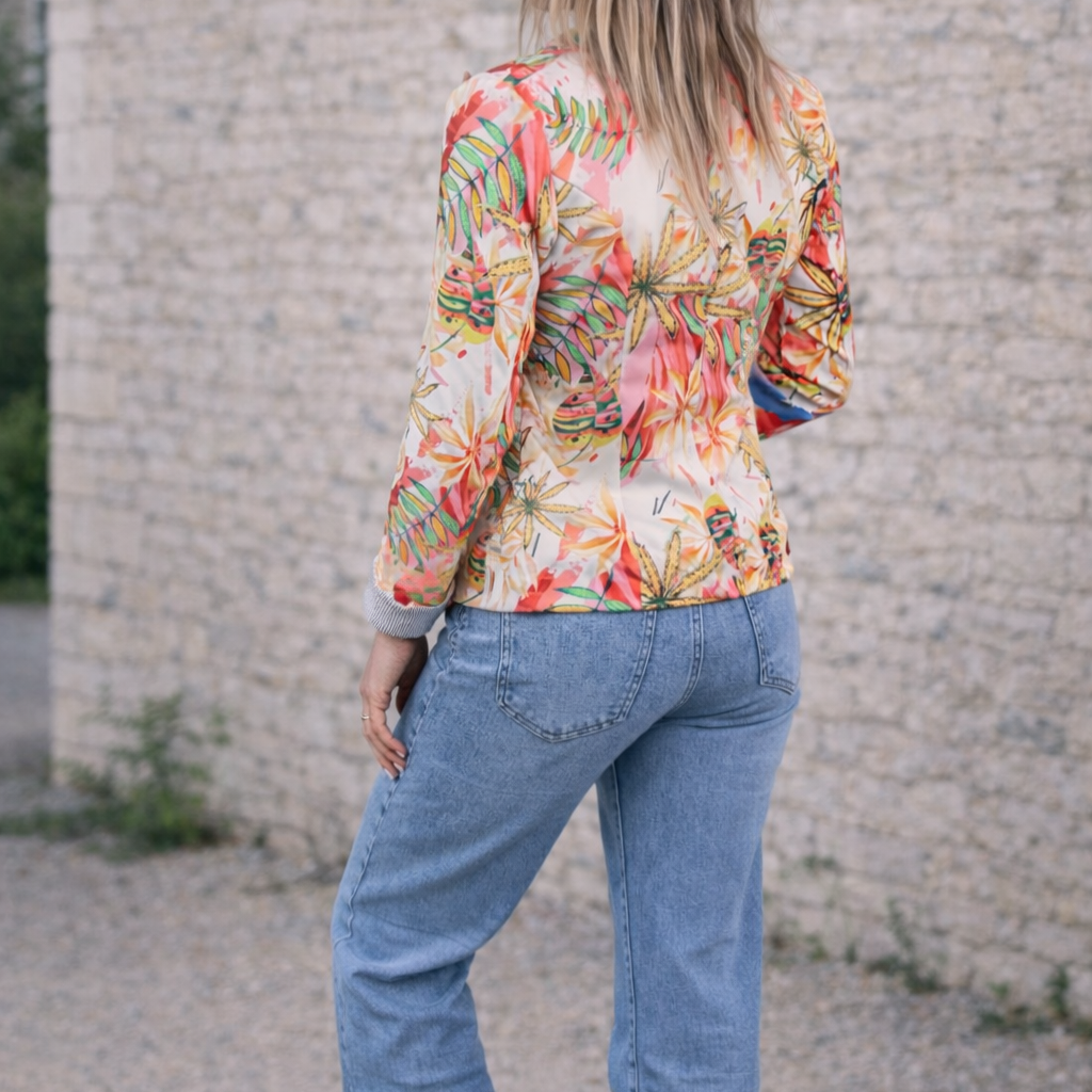 Blazer tropical femme