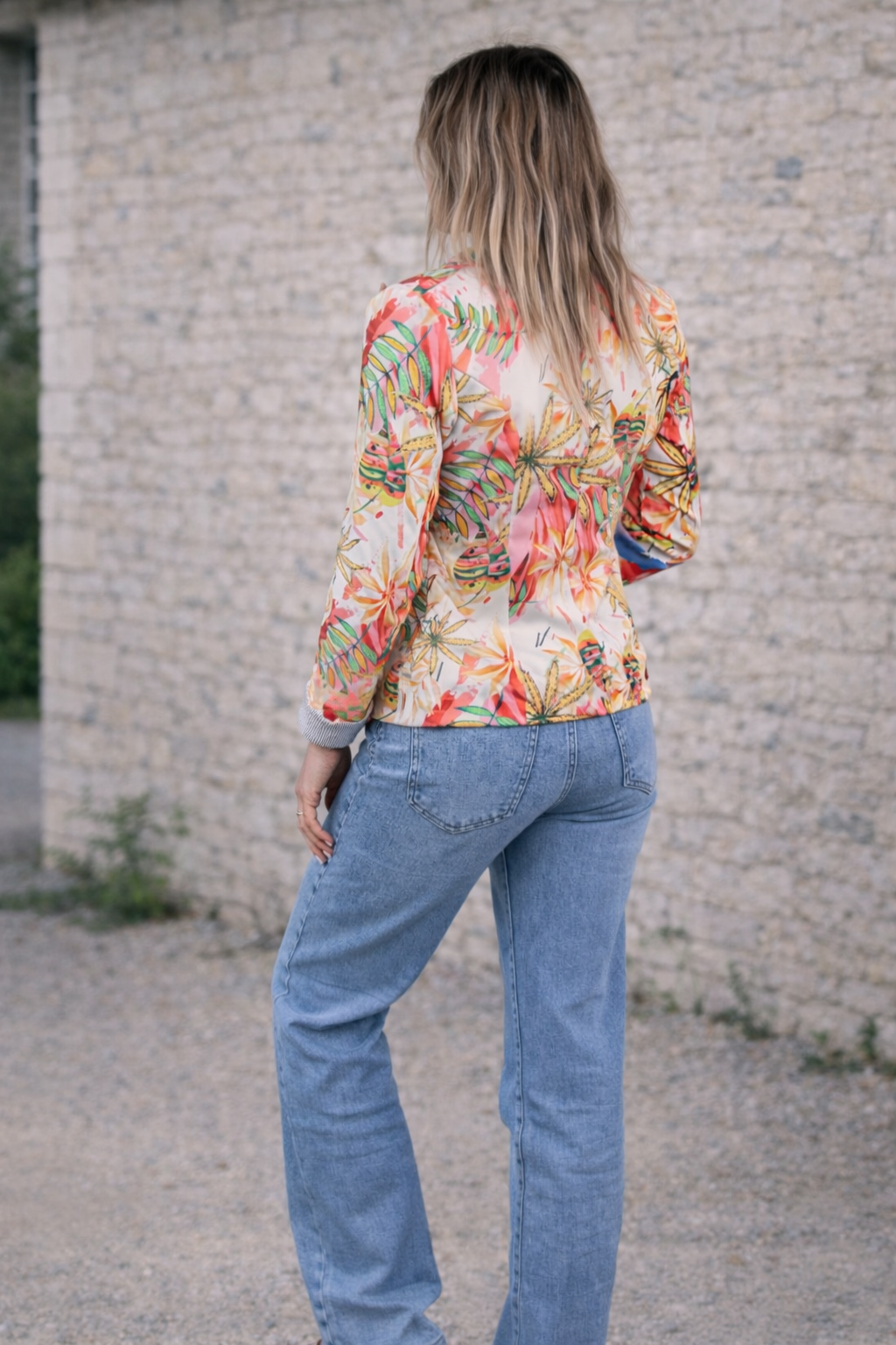 Blazer tropical femme