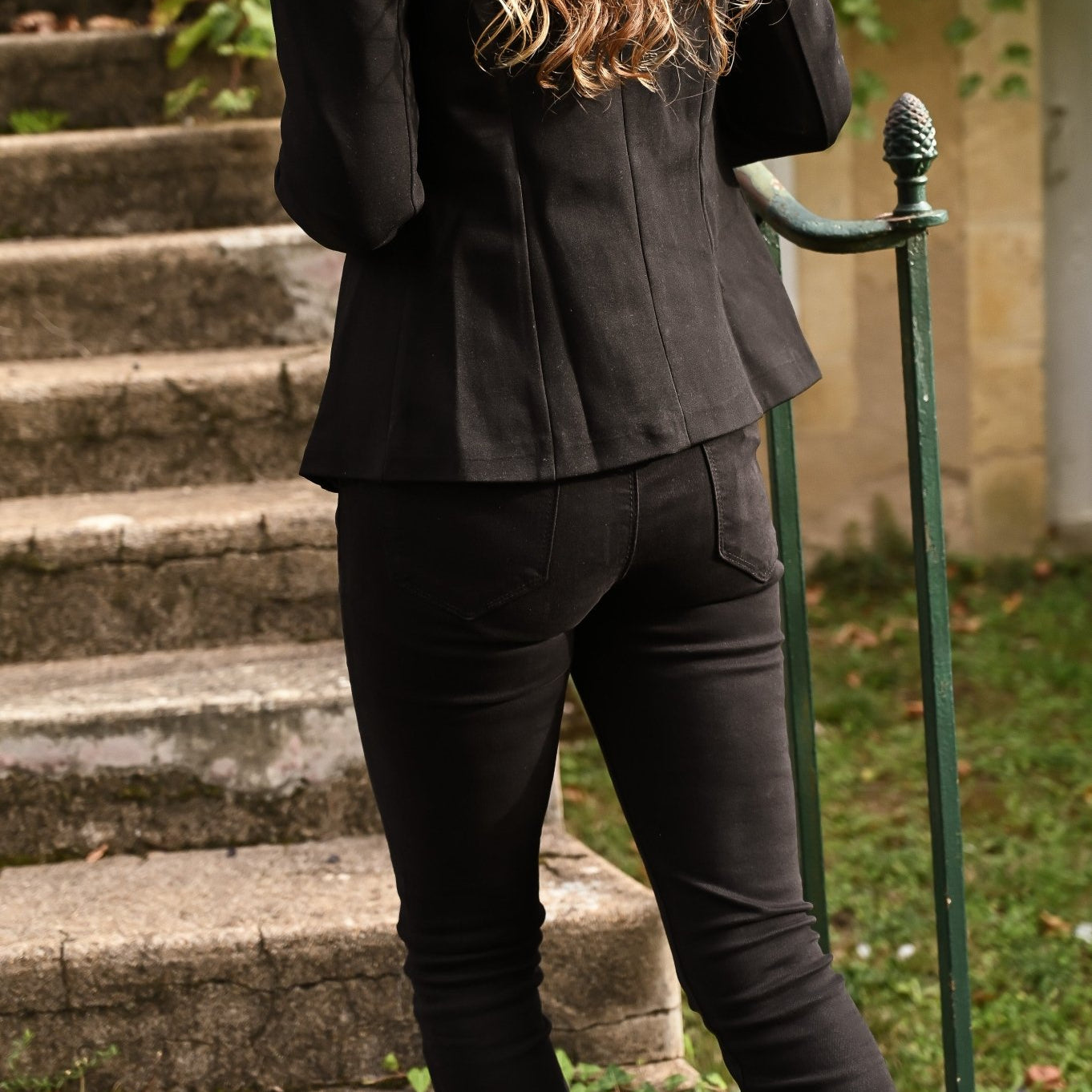 Pantalon skinny Estelle Noir - La Boutique de Lydie 34