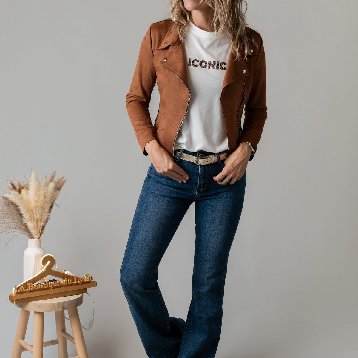 Perfecto Célia Camel - La Boutique de Lydie