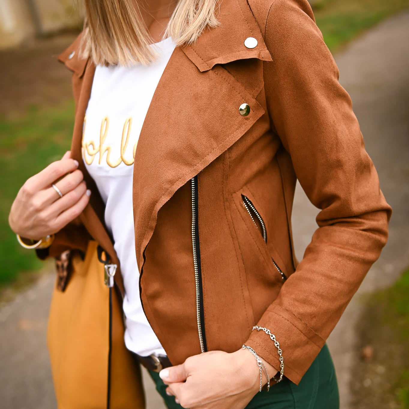 Perfecto Célia Camel - La Boutique de Lydie S