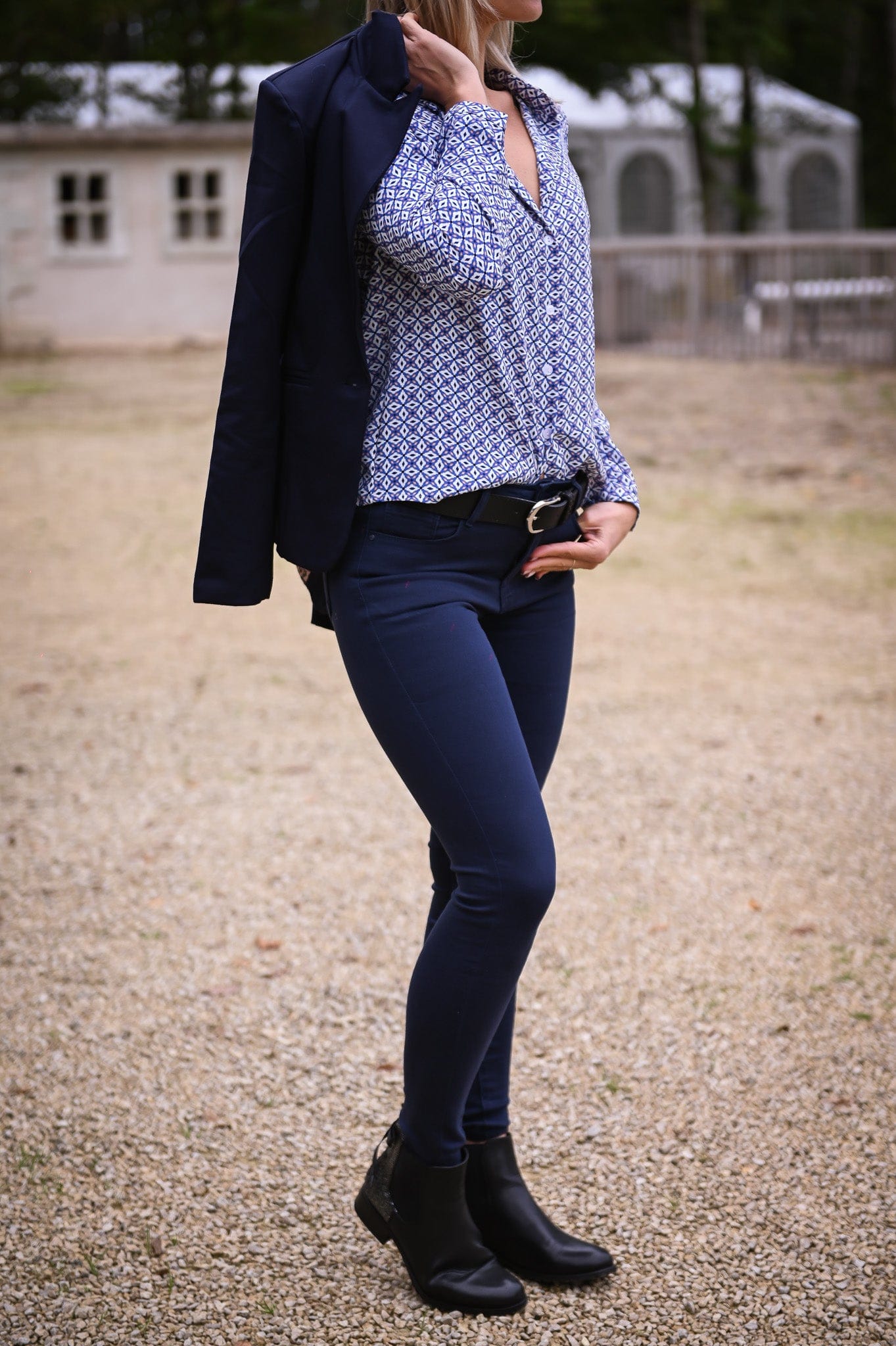 Pantalon skinny Marine femme la boutique de lydie