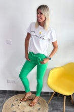 Charger l&#39;image dans la galerie, Pantalon Paper bag vert

