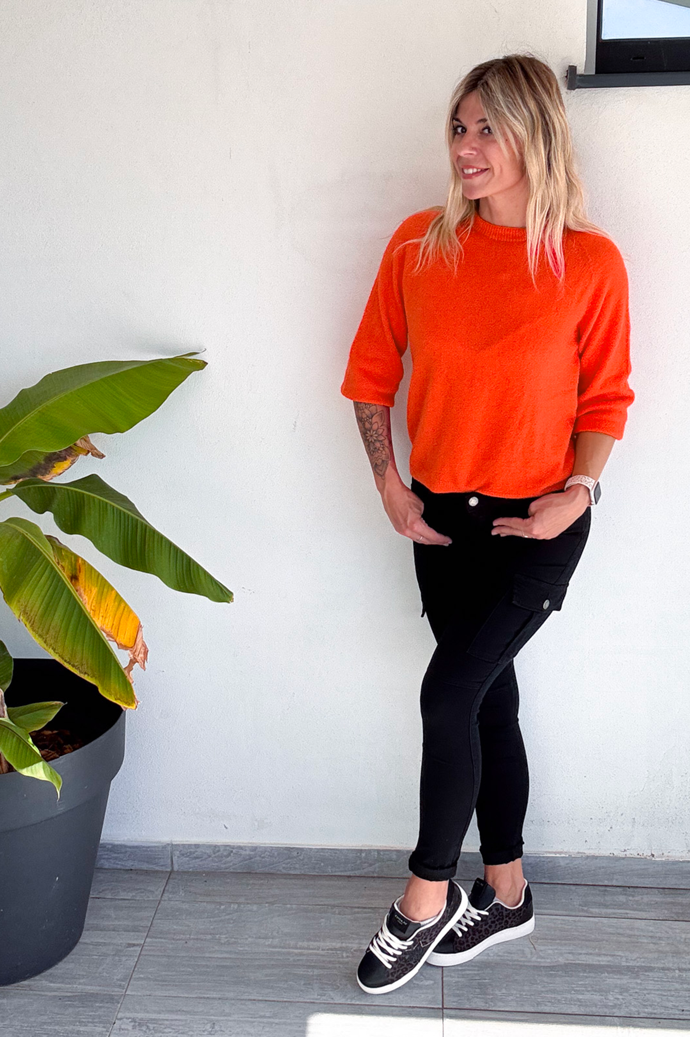 Skinny cargo noir femme la boutique de lydie