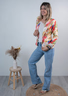 Blazer tropical femme